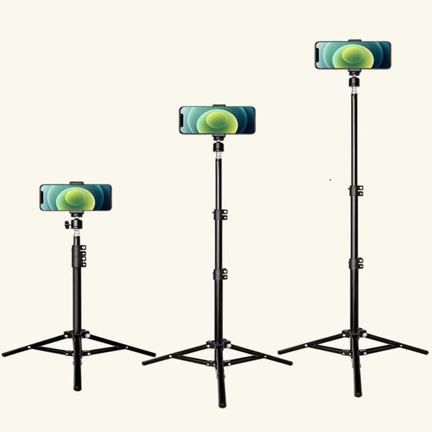 Selfie Stick Fully Automatic Multi-Functional Tripod Mobile Phone Bracket Desktop Photo Shoot Douyin the Latest Travel