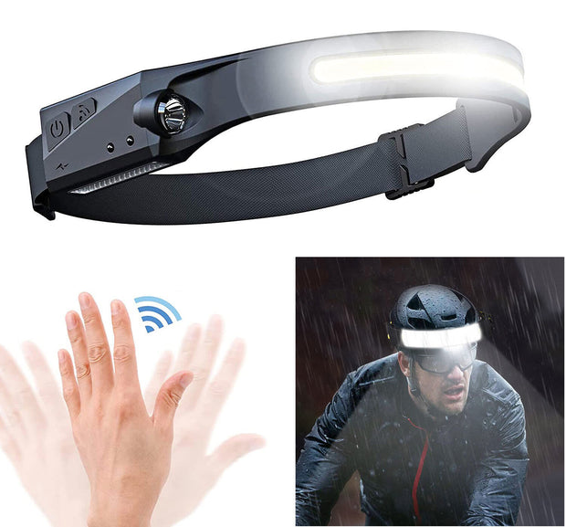 USB Rechargeable Cap Lamp LED Headlamp Headlight Head Lamp Flashlight Waterproof
