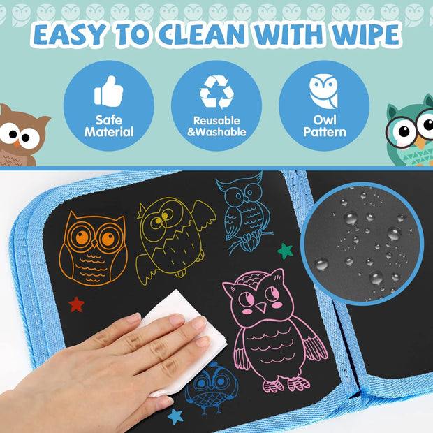 4 5 6 7 Boys Girls Drawing Board Book Writing Tablet Toys for 4-7 Year Old Toys for 4-7 Year Old Kids Toddlers Graffiti Book Arts and Crafts for 4-5-6-7 Year