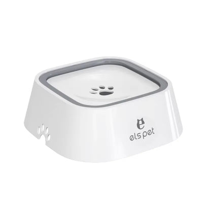 1.5L Dog ABS Plastic Drinking Water Floating Bowl Non-Wetting Mouth Cat Bowl without Spill Drinking Water Dispenser Dog Bowl