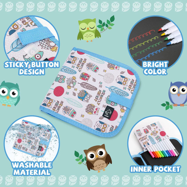 4 5 6 7 Boys Girls Drawing Board Book Writing Tablet Toys for 4-7 Year Old Toys for 4-7 Year Old Kids Toddlers Graffiti Book Arts and Crafts for 4-5-6-7 Year