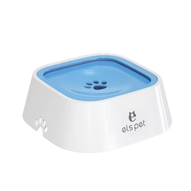 1.5L Dog ABS Plastic Drinking Water Floating Bowl Non-Wetting Mouth Cat Bowl without Spill Drinking Water Dispenser Dog Bowl
