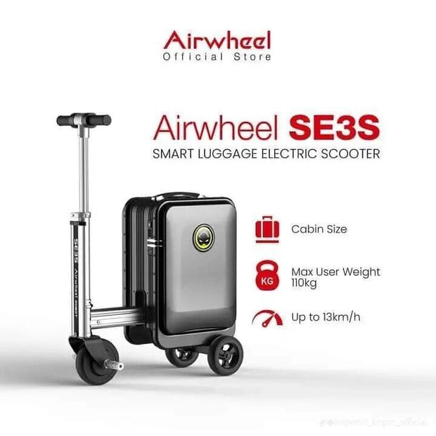 Airwheel SE3S 20 Inch Electric Mini Smart Riding Suitcase