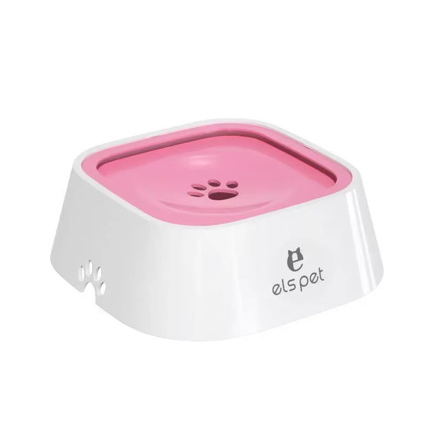 1.5L Dog ABS Plastic Drinking Water Floating Bowl Non-Wetting Mouth Cat Bowl without Spill Drinking Water Dispenser Dog Bowl