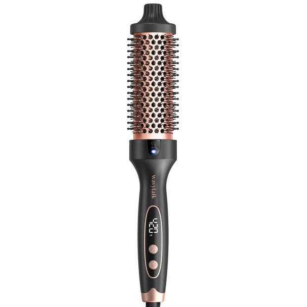 Wavytalk Blowout Boost Ionic Thermal Brush 1 1/2 Inch with LED Display, 300℉-420℉ for Different Hair Types, 120-240V Universal Voltage