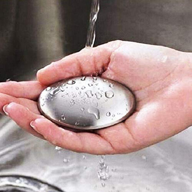 Stainless Steel Soap Wash Your Hands to Remove Odors. Restore the Original Taste,Deodorant Metal Soap